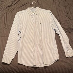 Men's Striped Shirt - Light Blue